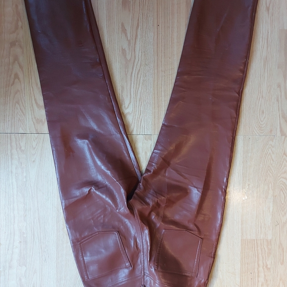 SOLD Aritzia Melina Cognac Size 6 - Picture 5 of 10